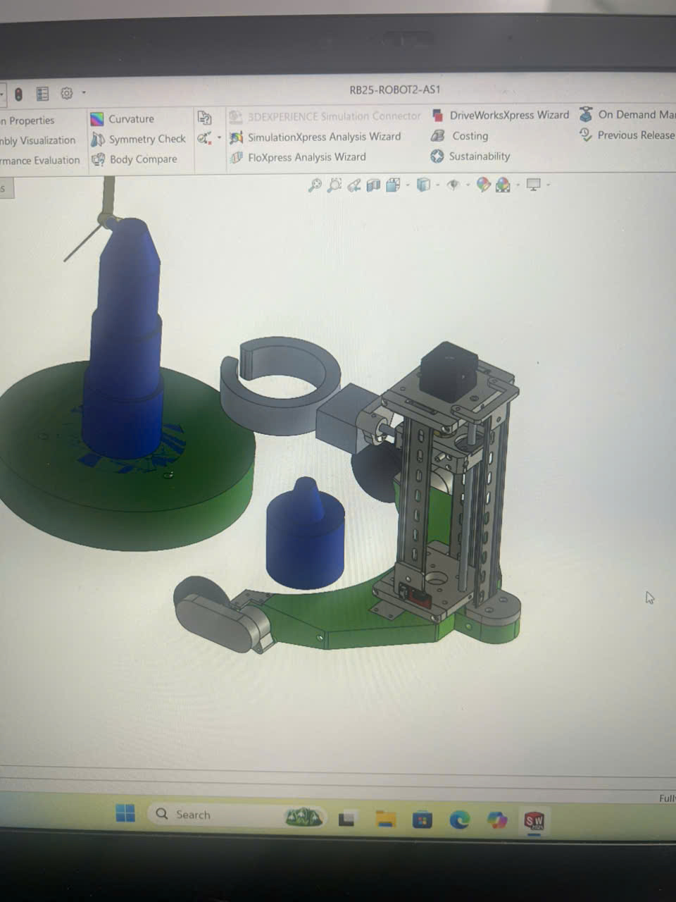 Robot VSAR thế hệ 2 — điều khiển trên điện thoại