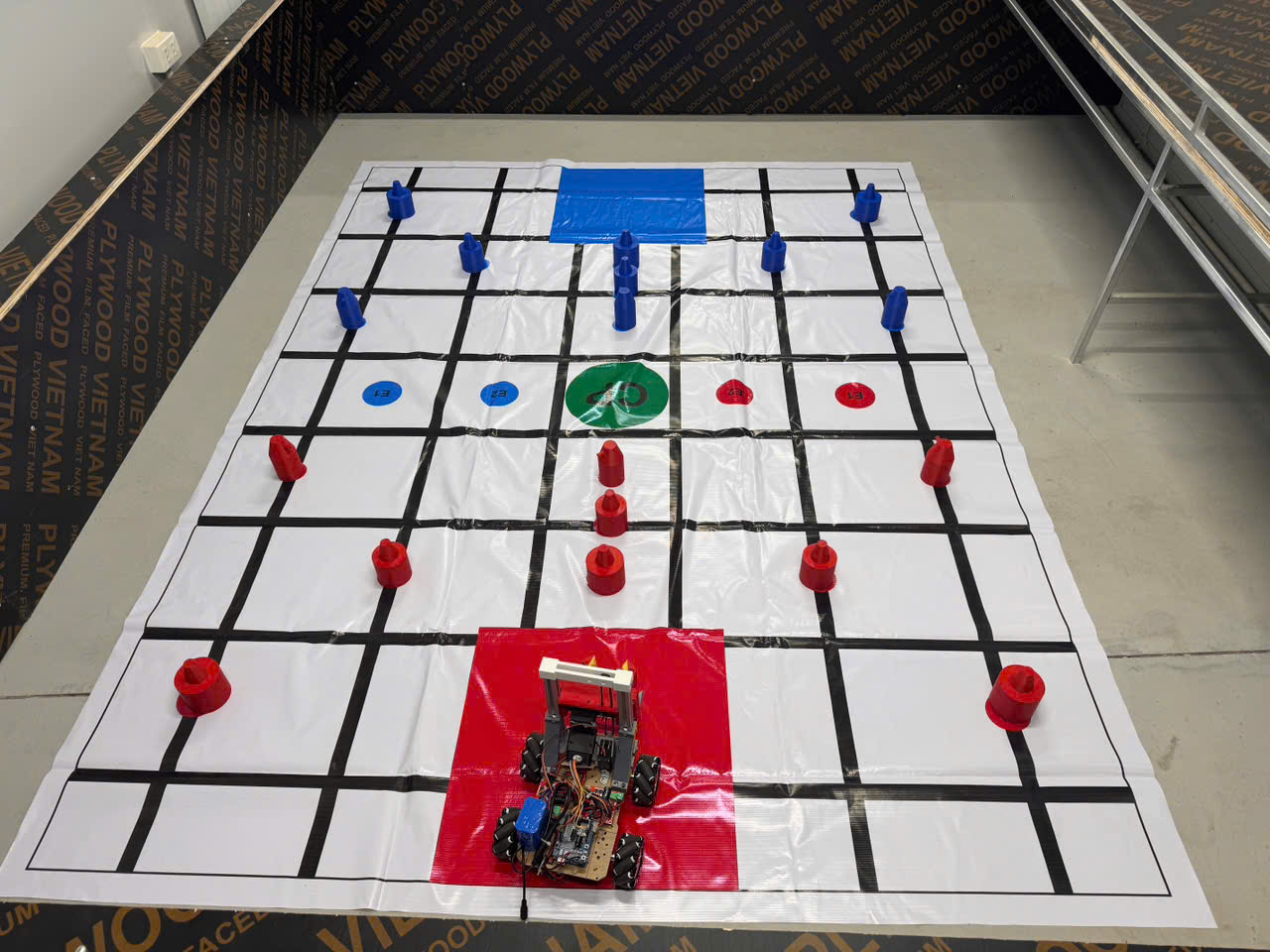 Sa bàn thi đấu VSAR — kích thước chuẩn